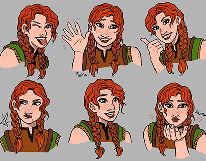 Character expressions sheet 2 (Commission)