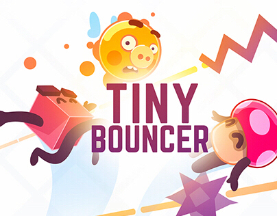 TINY BOUNCER / 2D game concept art