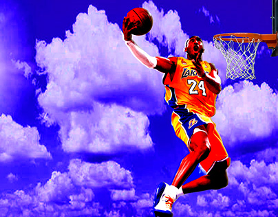 Kobe Bryant Is Dunking In The Sky