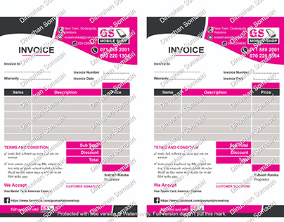 Graphic Design sample for offset printing