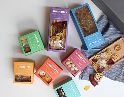 Superbites : snack gift packaging