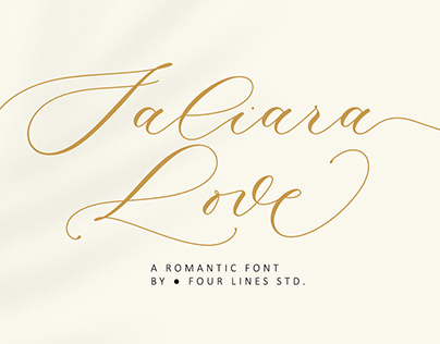 Saliara Love// Romantic Calligraphy Font