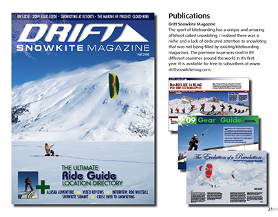 Drift Snowkite Magazine