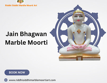 Jain Bhagwan Marble Moorti
