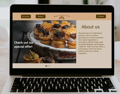 Bake Your Day Website