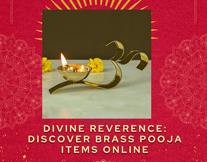 Divine Reverence: Discover Brass Pooja Items Online