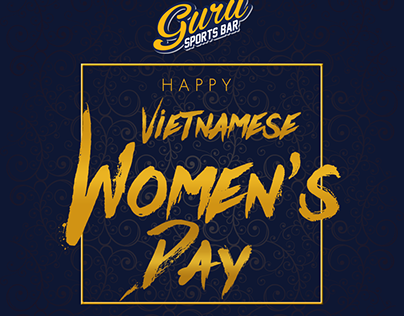Vietnamese Women's Day Digital Poster