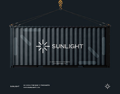 Solar Logo - Logo Design - Sunlight