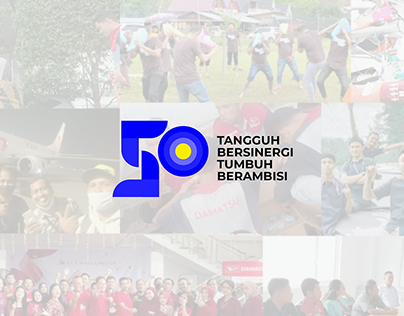 50th Anniversary Logo | PT. Capella Medan