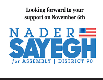 Sayegh for 90th AD