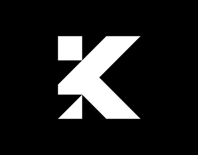 Simple K Letter Initial Logo