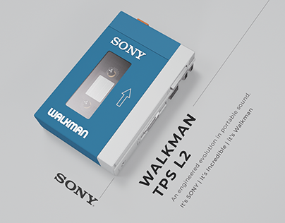 Project thumbnail - SONY Walkman TPS L2 3d project