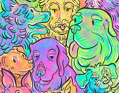 Illustration: NEBAhood Dogs
