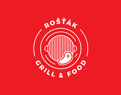 Vizuální styl Rošťák Grill & Food