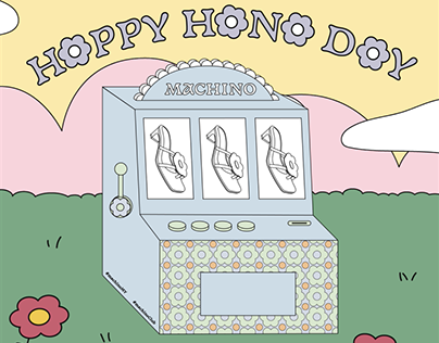 Happy Hana Day Slot Machine | Motion Graphics