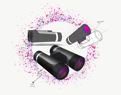 Digital Sketches 1 - Binoculars