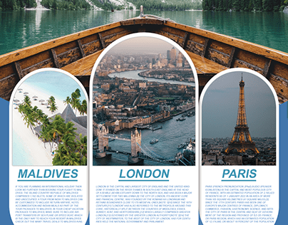 Travel Leaflet Design