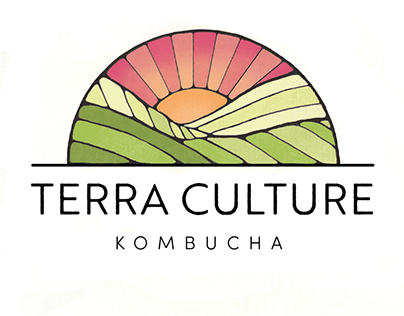 Terra Culture Kombucha Brand Identity