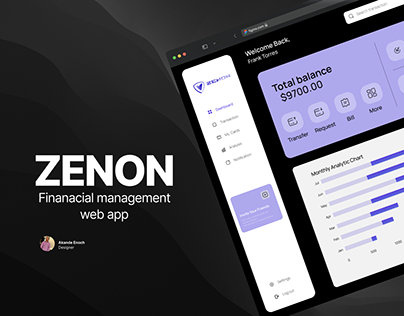 Zenon Finance Web Application