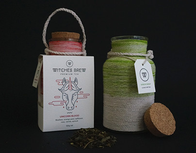 Witches Brew Tea Packaging