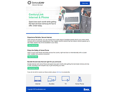 CenturyLink - Email Template - Work for DGS-(Ibex)