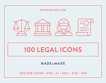 Line Icons – Legal