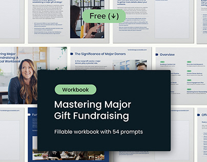 Major Gift Fundraising Plan Workbook Design