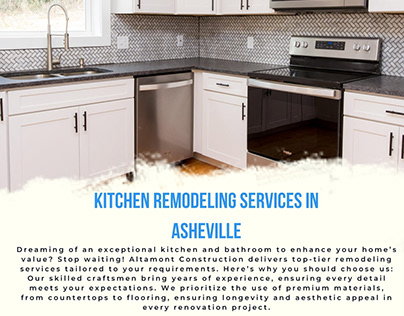 Top-Rated Kitchen Remodeling Services in Asheville, NC