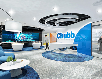 Chubb 美国丘博保险集团_ Office Design _ Singapore