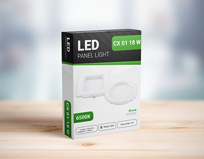 Green Tech LED PANELS // Packaging