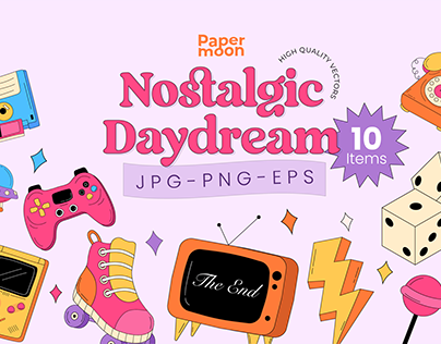 Nostalgic Daydream - Retro Illustrations