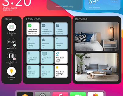 Apple HomePod Display UI