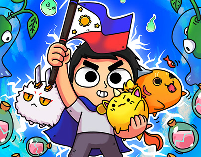 Project thumbnail - Axie || Winning entry of vector illustration