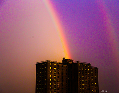 A Rainbow Over Harlem; Ultra-Violent Refraction