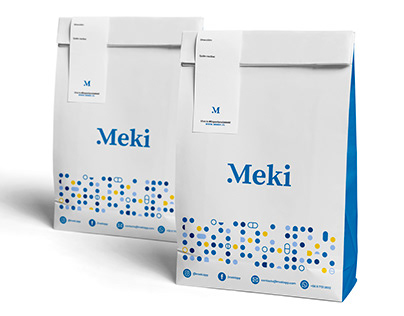 Branding y logotipo - Farmacia Meki