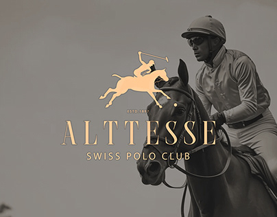 ALTTESSE - brand identity for Swiss polo club