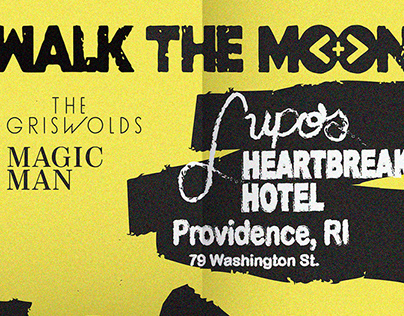 Walk the Moon Concert Posters