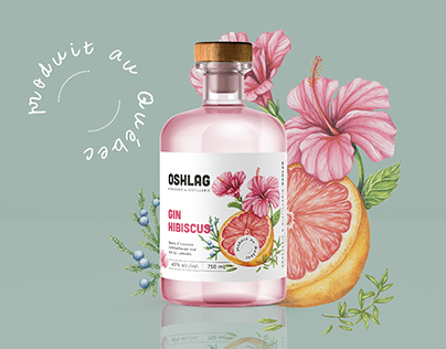 Oshlag - Gin Hibiscus Campaign