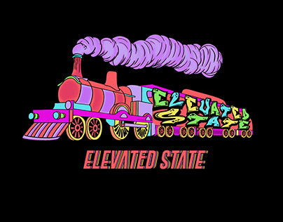 Elevated state logo artwork.