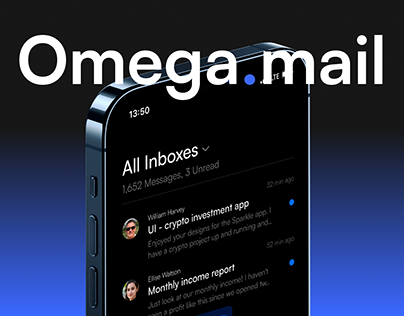 Omega.mail - Email App Concept UI