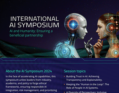International AI Symposium Flyer