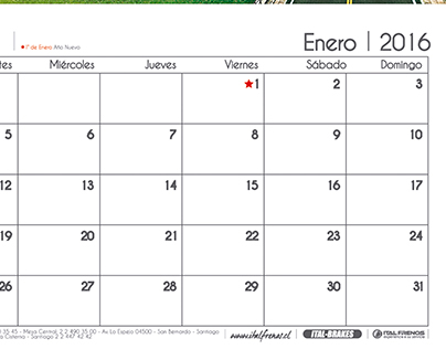 Calendarios