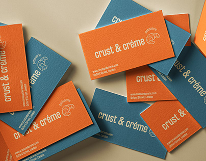 Crust & Créme Patisserie - Branding & Packaging