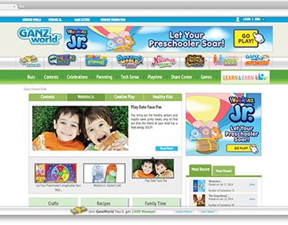 Webkinz Junior - Online Banners