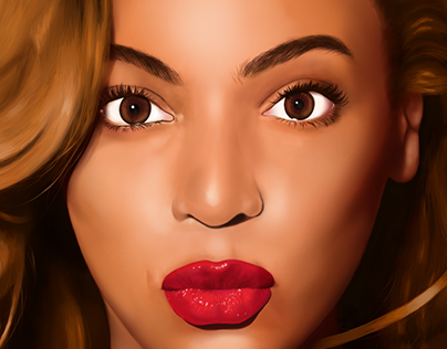 Beyonce Digital Painting