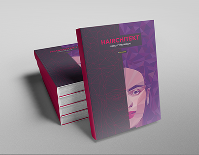 Hairchitekt - Hair cutting manual Book Design