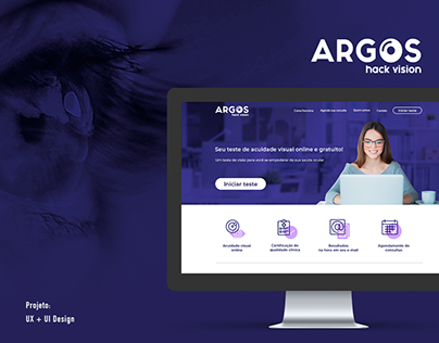 Argos HackVision - UX e UI Design