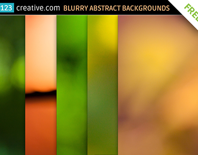FREE Abstract blurry backgrounds