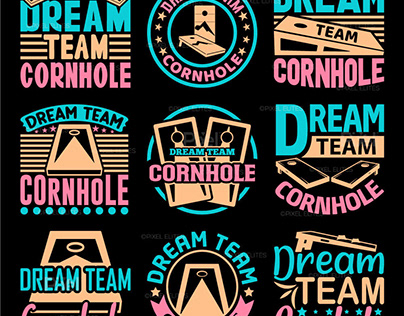 Dream Team Cornhole SVG Cornhole game Tshirt