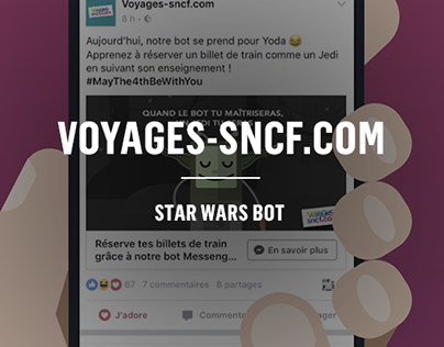 Voyages-sncf - Star Wars bot